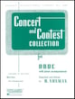 CONCERT AND CONTEST OBOE cover